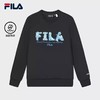 3件4折【自营】FILA/斐乐  V&A联名系列 男子针织套头衫2024春季新款时尚休闲卫衣 F11M418201FBK 商品缩略图0