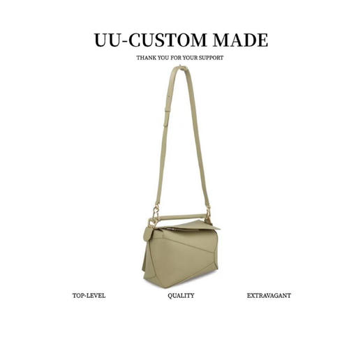 罗意威 Puzzle可拆卸可调节肩带拉链开合柔软粒面牛皮革单肩斜挎手提包小号（CB） 商品图1