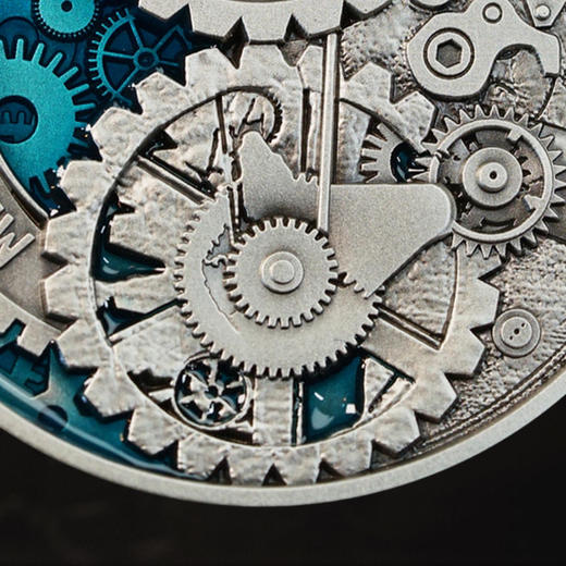 2024年纽埃朋克艺术-机械甲虫2盎司银币 全球限量199枚 商品图4