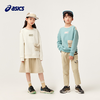 【商城同款】ASICS/亚瑟士童装秋季长袖拼接卫衣童趣印花2024新品 商品缩略图4