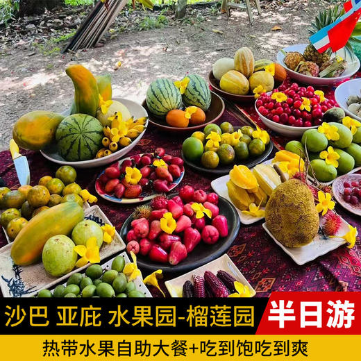 马来西亚 亚庇 水果园-榴莲园 半日游 商品图0
