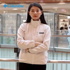 哥伦比亚女式净色立领抓绒外套XR7225