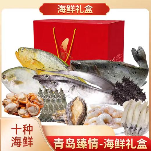 海底食界青岛臻情海鲜礼盒 商品图0