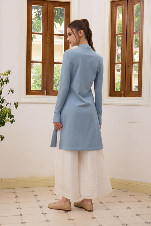 2024秋冬新款禅修上衣——S宛静 商品图1