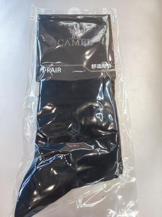 骆驼棉袜子男中帮不臭脚 抗菌防臭抗起球 商品图2