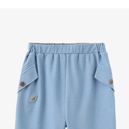 丽婴房-童衣类（夏）F2长裤浅蓝 商品图2