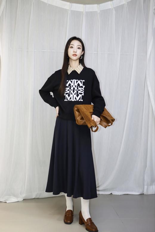 栗壳色、漆黑色T恤HJ3T59 商品图1