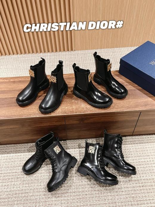 迪奥新款机车马丁靴切尔西短靴五金扣搭配（HC） 商品图0