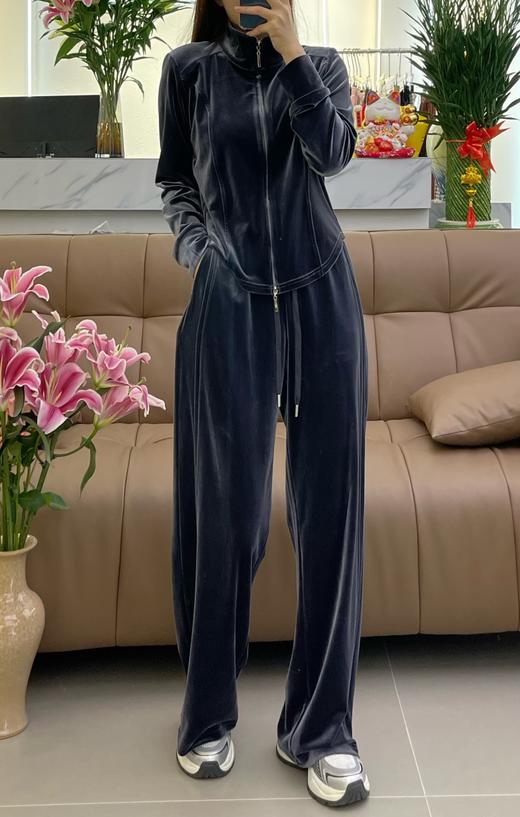 HJ3A56_月魄色_立领外套_春秋_百搭休闲收腰显瘦短款运动上衣_高级女装_BERNIEELEN 伯妮斯茵 商品图0