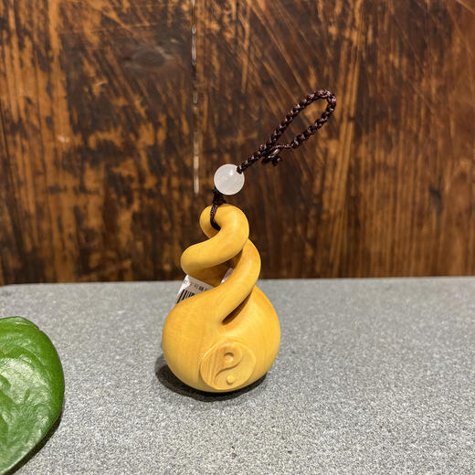 太极平安扣°黄杨挂件 商品图1