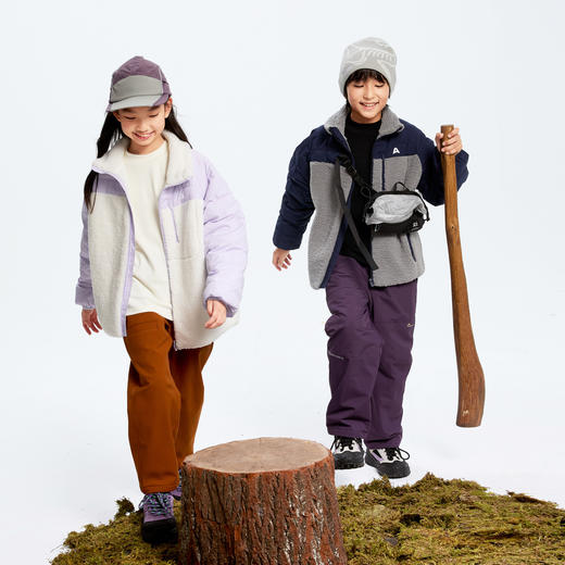 男女童短款棉衣冬季新款安奈儿童装EM445612 商品图3