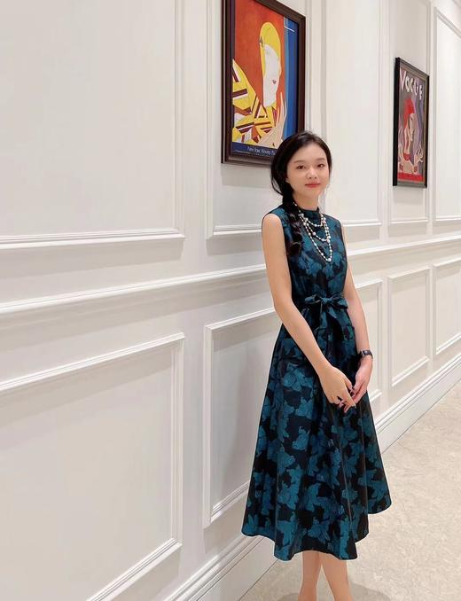 石绿色连衣裙HJ3S90 商品图1