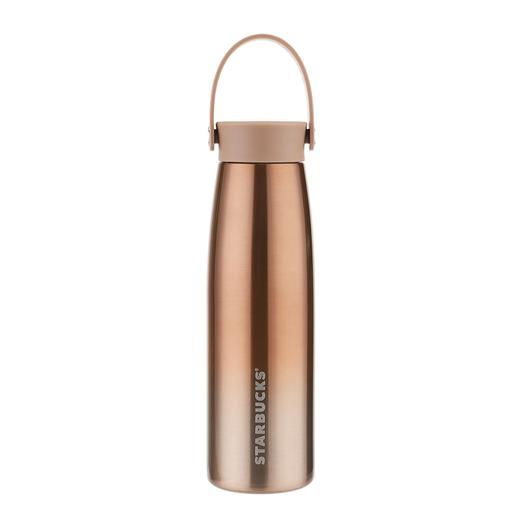 星巴克幸运金款不锈钢提手杯503ml 商品图0