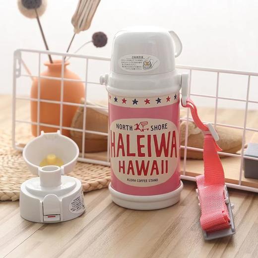 日本Haleiwa哈雷蛙双盖保温杯600ml 直饮盖＋中枢盖(三种颜色） 商品图4