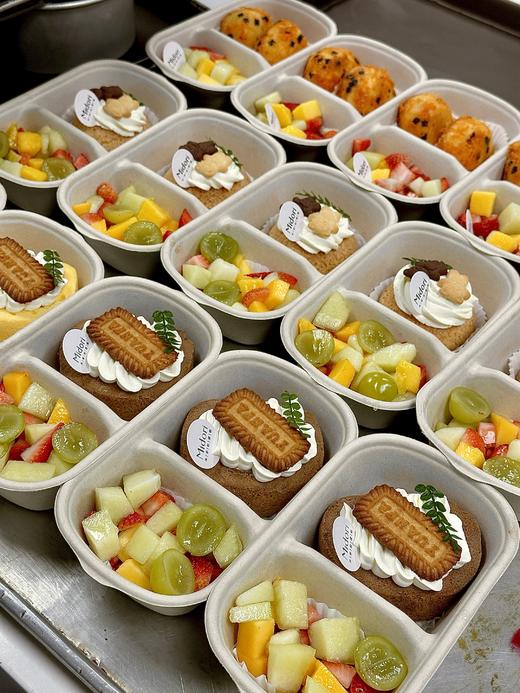 肉松小贝+时令水果 | 下午茶甜品 商品图1