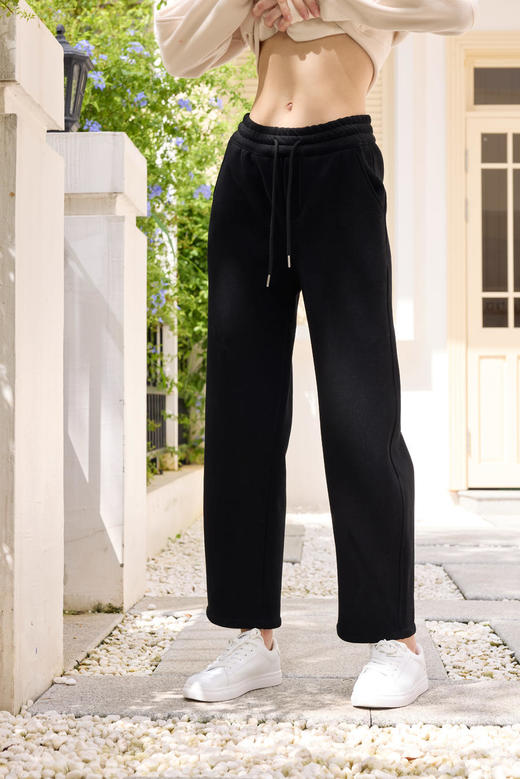 2024秋冬新款加绒直筒休闲裤——然星 商品图0