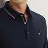 【含羊毛】柒牌长袖Polo衫男士2024秋冬新款商务休闲斜纹磨毛T恤	127T70340 商品缩略图2
