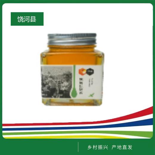 饶峰方玻璃瓶椴树蜜 商品图0