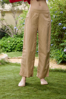 2024秋冬新款禅修款长裤——贤媛