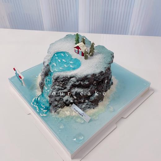 岛屿系列爱心岛/雪山/情侣蛋糕-低糖处理无添加 商品图5