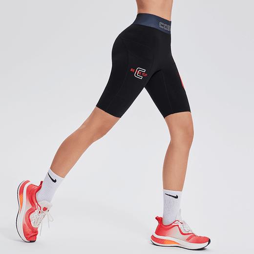 【男女同款】科里芙新款运动五分裤健身跑步高弹带口袋速干短裤夏季 商品图4