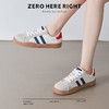 ZHR则则德训鞋女2024春秋新款百搭小白鞋平底复古阿甘鞋休闲板鞋 商品缩略图8