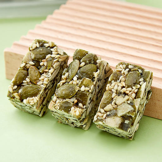 【清甜不腻 非油炸】满口酥脆 南瓜子仁酥 干净配料 独立小包装 128g/袋丨零食 商品图1