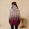 2024秋冬新款复古撞色毛衣——紫欣 商品缩略图3