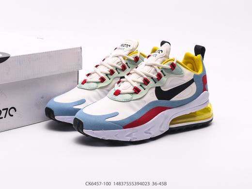 耐克NiKe Air Max 270 React W休闲运动跑步鞋CK6457-100男女鞋 商品图8