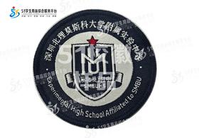 通版深圳北理莫斯科大学附属实验中学校徽姓名贴章可缝烫现货发51