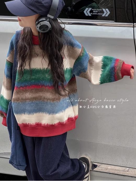 ❤️❤️【韩系女孩欧尼zui爱的卫衣合集】✅谁穿谁好看系列 清新多巴胺色系，✅版型宽松 ☺️即使多穿衣服也不会显得臃肿 商品图2