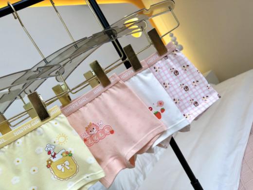 🔥【童童树儿童小海棉内裤6条装】➡️1、选择舒适、透气性强的棉氨制作而成，🌸棉氨精准配比，🔥品质可达A类婴幼儿标准，零甲醛 商品图4