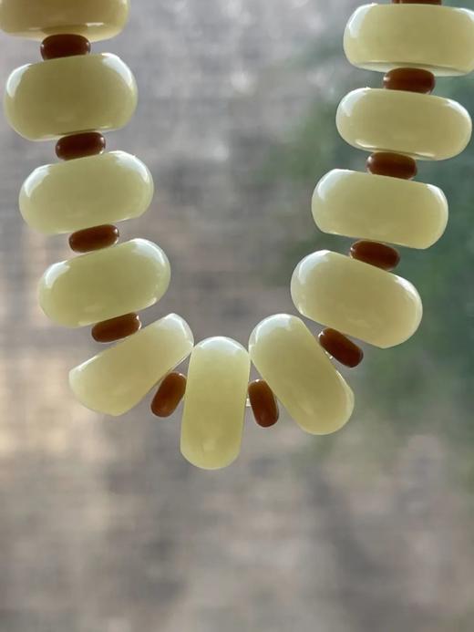 籽料白玉算盘珠长手链，顺丰包邮 商品图11