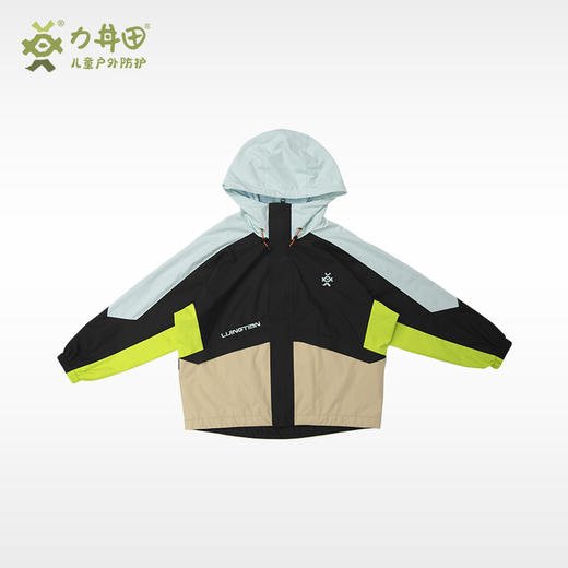 力丼田儿童户外秋冬款 拼色冲锋衣 杜邦特氟龙三防 L2331S039CABK 商品图8