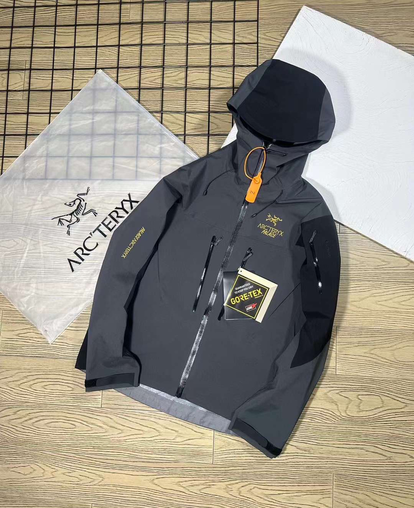 金标绝版Palace 联名 Arcteryx 始祖鸟 Alpha限定冲锋衣