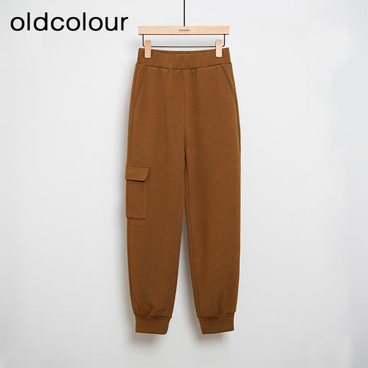 oldcolour春秋款高腰显瘦休闲百搭收脚运动长裤女N32073267 商品图0