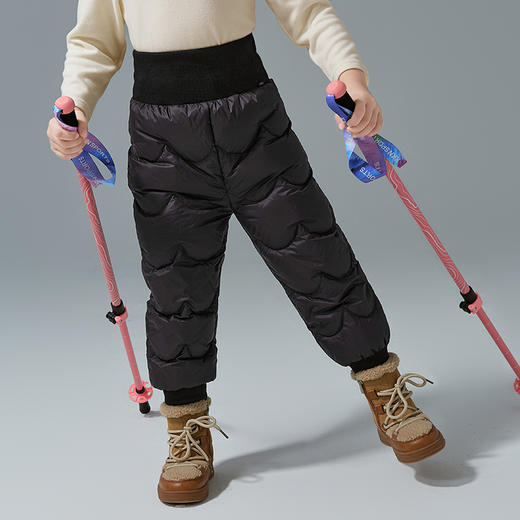 笛莎童装女童裤子2024冬季新款小童小女孩束脚羽绒裤 商品图0