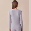 雅黛丽保暖衣女冬季贴身上衣打底2024年新款5A抑菌阳离子圆领秋衣 商品缩略图1