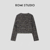 ROMI STUDIO“曼彻斯特”澳洲美丽奴绵羊毛混纺粗花呢外套 431W5094 商品缩略图1