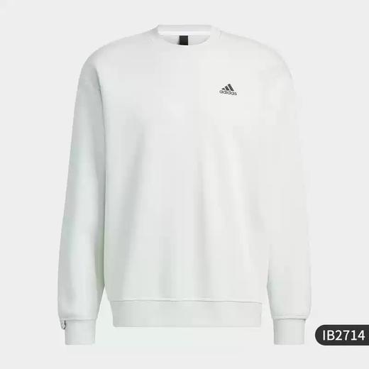 5折【自营】adidas/阿迪达斯  LABEL男女同款长袖圆领卫衣套头衫 IB2714 商品图5