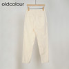 oldcolour设计感高腰显瘦直筒水洗牛仔长裤女O21113106 商品缩略图1