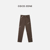 COCO ZONE美拉德薄绒牛仔裤修身显瘦小脚直筒裤23C19901 商品缩略图0