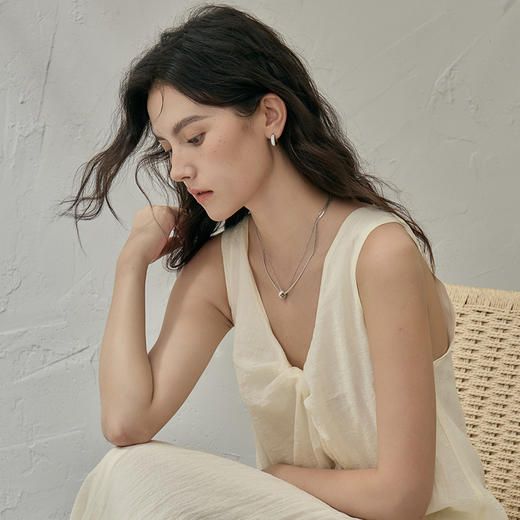 ARSIS｜曦海系列 晨雾耳圈 商品图1