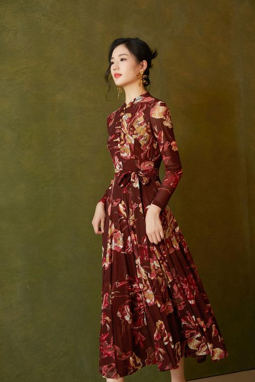 朱樱色连衣裙HJ3S62 商品图4