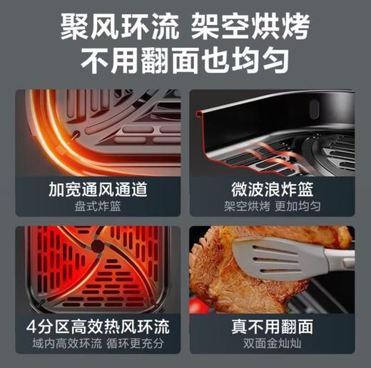 【小家电】苏泊尔.空气炸锅KD60D79 商品图6