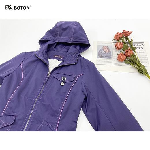 【第2件半价！尾货清仓不退换】波顿女士连帽风衣LJ322 商品图1
