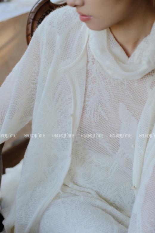 【门店同款】ENJOY秋季云敛-漠上飞花松鹤提花针织半裙 159045500 商品图5