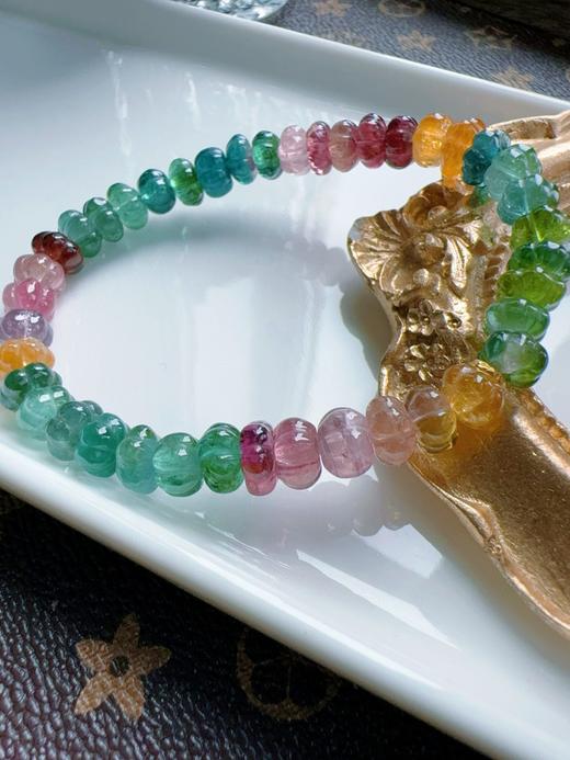 7.4mm碧玺手链 商品图4