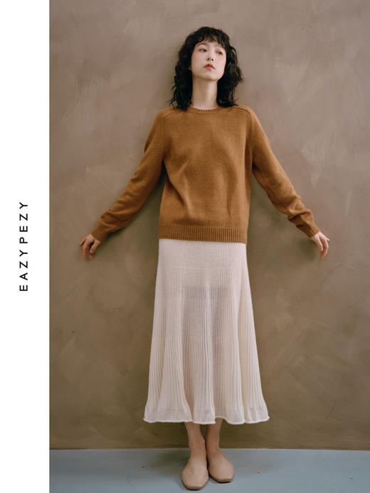 24AW 重磅LP圆领马鞍肩羊绒衫 商品图1