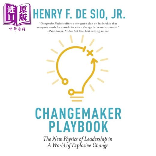 预售 【中商原版】变革者行动手册 英文原版 Changemaker Playbook Henry De Sio 企业管理 商品图0